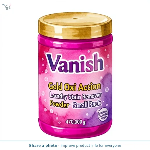 Vanish Gold Oxi Action Laundry Stain Remover Powder Colours Small Pack