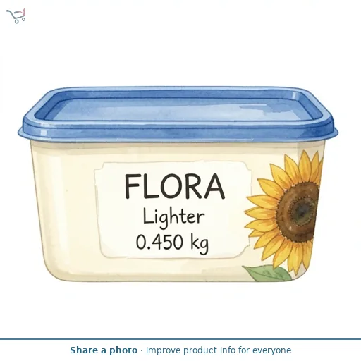 Flora Lighter Spread  Alternative To Butter 450g