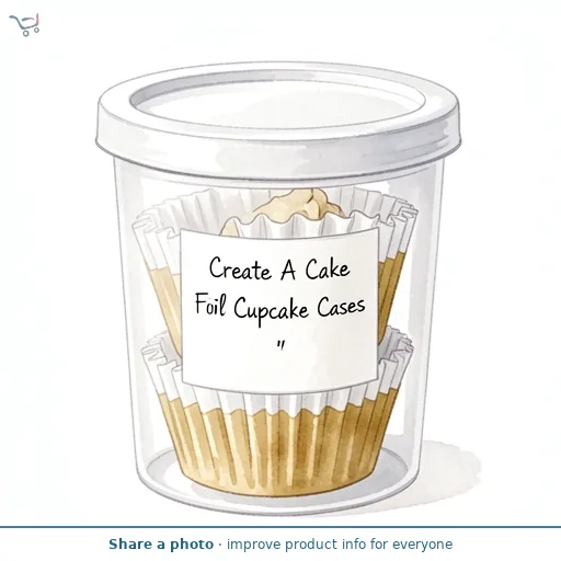Create a Cake Foil Cupcake Cases