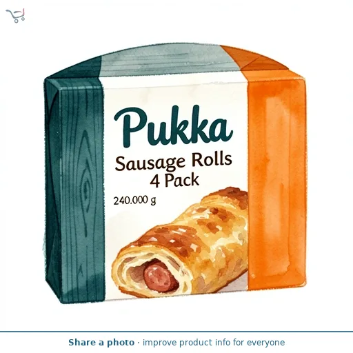 Pukka Sausage Rolls 4 Pack