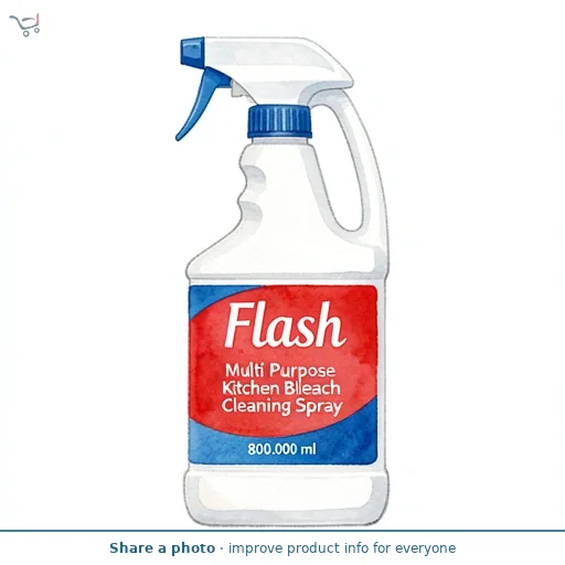 Flash Multi Purpose Kitchen Bleach Cleaning Spray