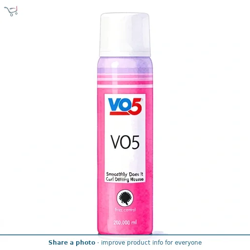 VO5 Smoothly Does It Curl Defining Mousse 200ml