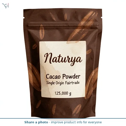 Naturya Cacao Powder Single Origin Fairtrade