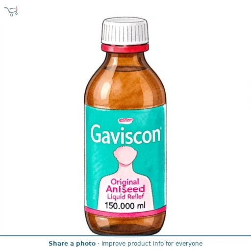 Gaviscon Original Aniseed Liquid Relief