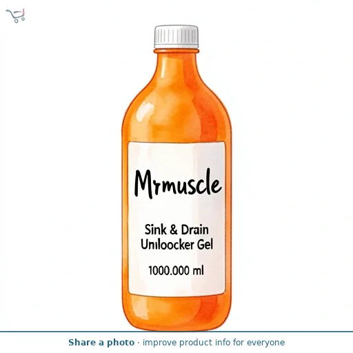 Mr Muscle Sink & Drain Unblocker Gel