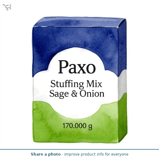 Paxo Stuffing Mix Sage & Onion