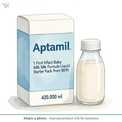 Aptamil 1 From Birth First Infant Milk Starter Pack 6 x 70ml (420ml)