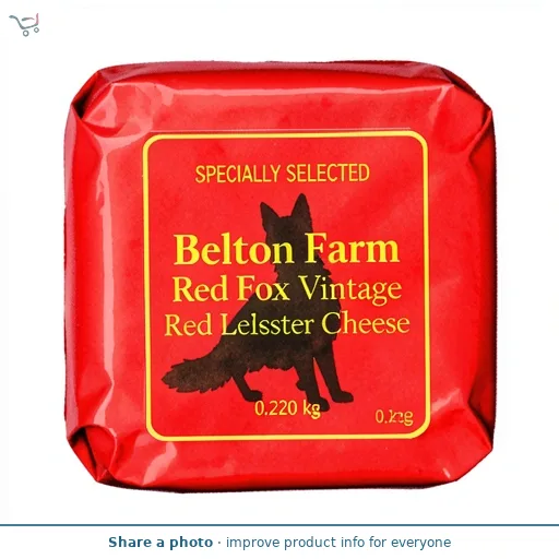 Belton Farm Red Fox Vintage Red Leicester Cheese