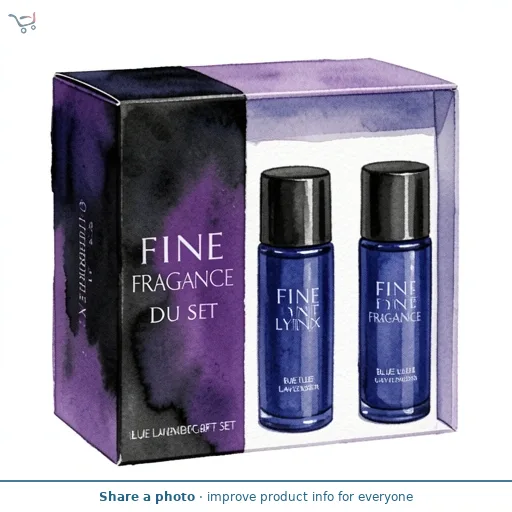 Lynx Fine Fragrance Duo Blue Lavender Gift Set