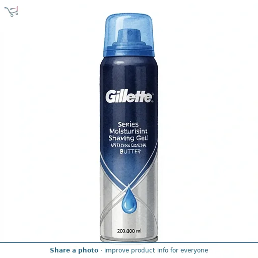 Gillette Series Moisturising Shaving Gel With Cocoa Butter 200ml
