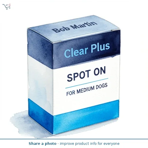 Bob Martin Clear Plus Spot On Flea & Tick Treatment for Medium Dogs