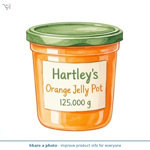 Hartley's Orange Jelly Pot