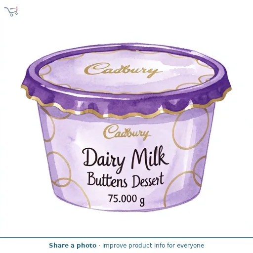 Cadbury Dairy Milk Buttons Dessert