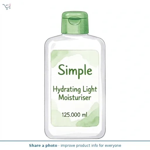 Simple Hydrating Light Moisturiser 125ml