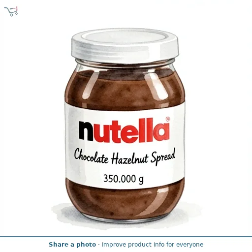 Nutella Chocolate Hazelnut Spread