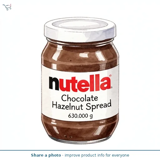 Nutella Chocolate Hazelnut Spread