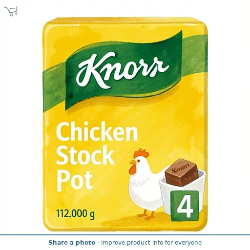 Knorr Chicken Stock Pots 4x 28 g