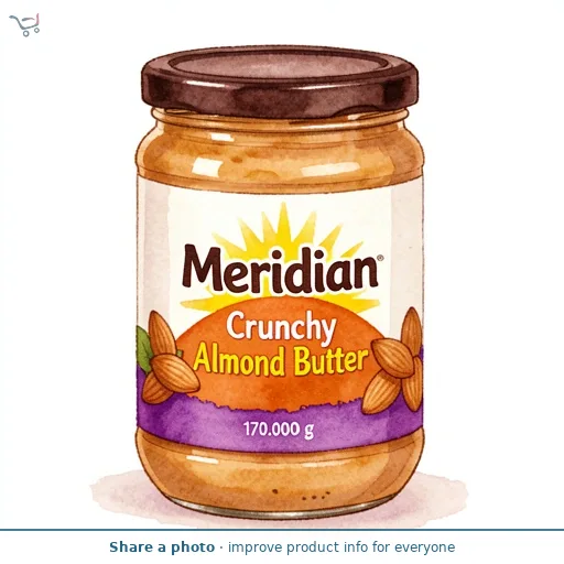 Meridian Crunchy Almond Butter
