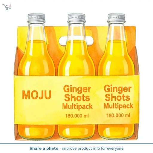 MOJU Ginger Shots Multipack