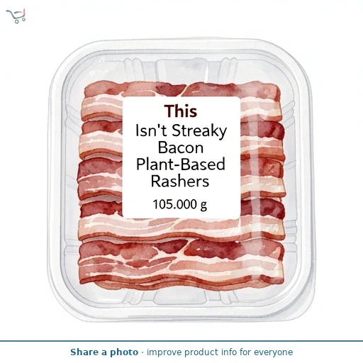 This Isn't Streaky Bacon Plant-Based Rashers 105g