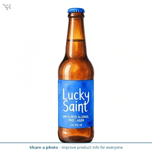  Lucky Saint Unfiltered Alcohol Free Lager