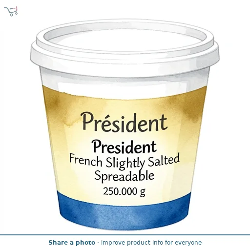 President French Slightly Salted Spreadable