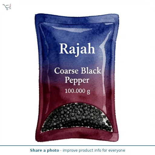 Rajah Coarse Black Pepper