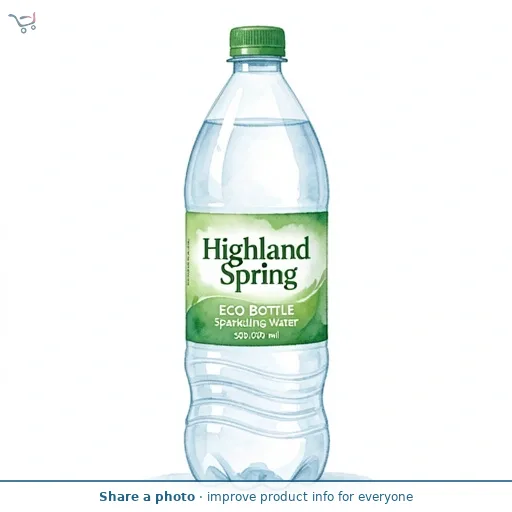 Highland Spring Eco Bottle Sparkling Water 