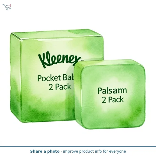 Kleenex Pocket Balsam 2 Pack