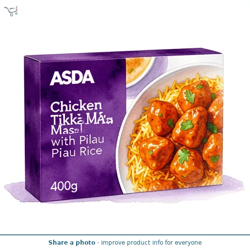 ASDA Chicken Tikka Masala with Pilau Rice 400g