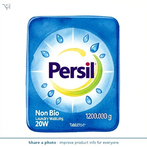 Persil Non Bio Laundry Washing Tablets 20W