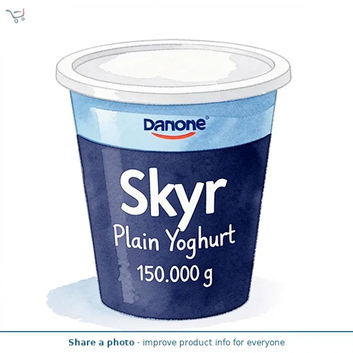 Danone Skyr Plain Yoghurt 150g