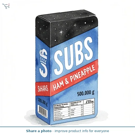 Chicago Town Subs Ham & Pineapple