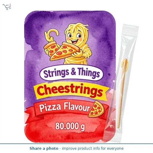 Strings & Things Cheestrings Pizza Flavour 