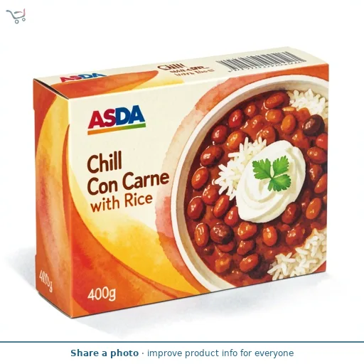 ASDA Chilli Con Carne with Rice 400g