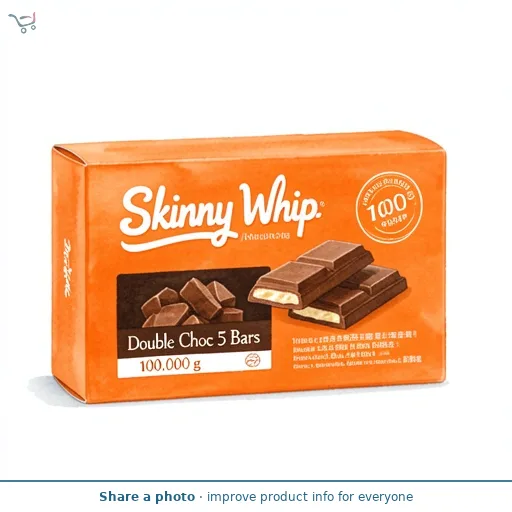 Skinny Whip Double Choc Bars 5 x 20g