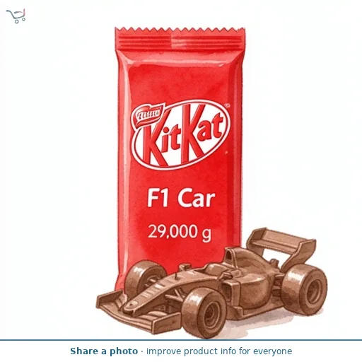 Kitkat F1 Car 