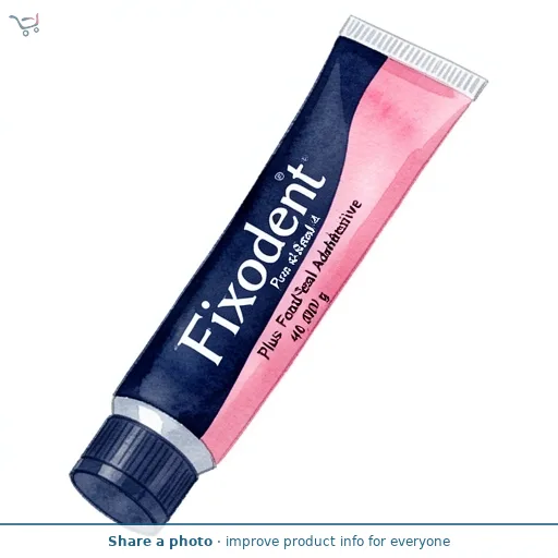 Fixodent Plus Food Seal Denture Adhesive