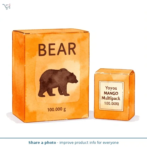 BEAR Yoyos Mango Multipack