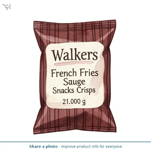 Walkers French Fries Worcester Sauce Snacks Crisps