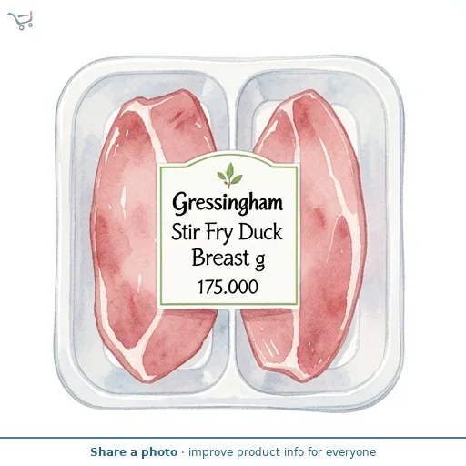 Gressingham Stir Fry Duck Breast 175g