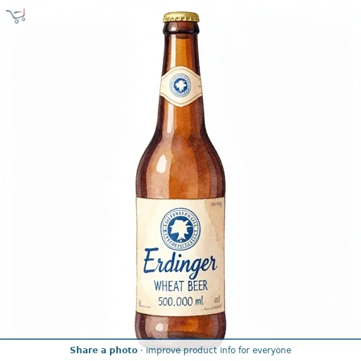 Erdinger Wheat Beer Bottle