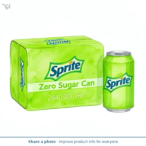 SPRITE Zero Sugar Mint Lemon-Lime chill 8x330ml