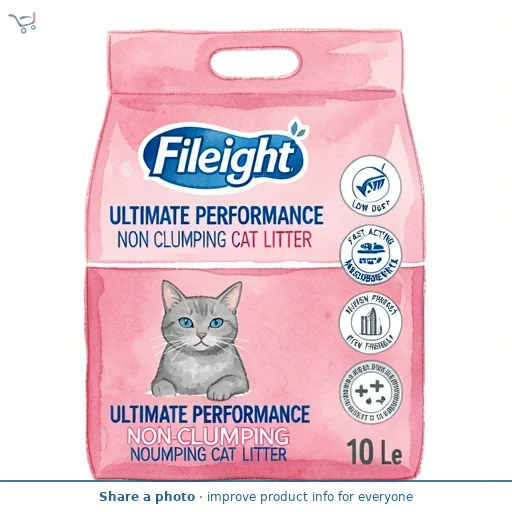 Felight Antibacterial Non-Clumping Cat Litter