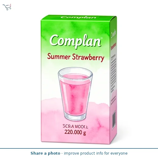 Complan Summer Strawberry Flavour Drink 4 x 55g