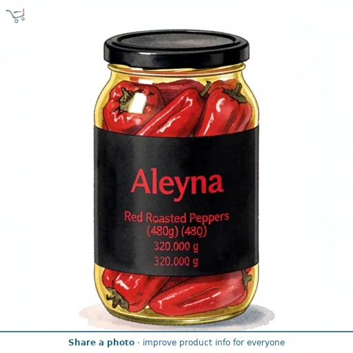 Aleyna Red Roasted Peppers (480g)