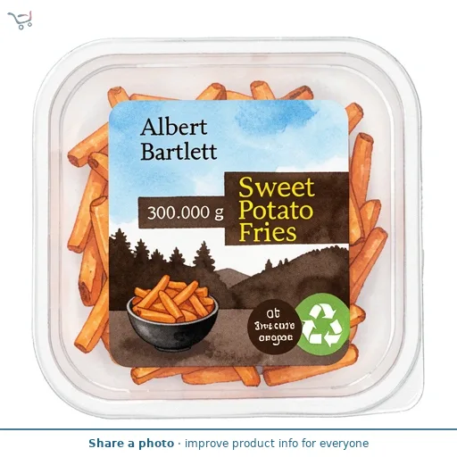 Albert Bartlett Sweet Potato Fries   300g