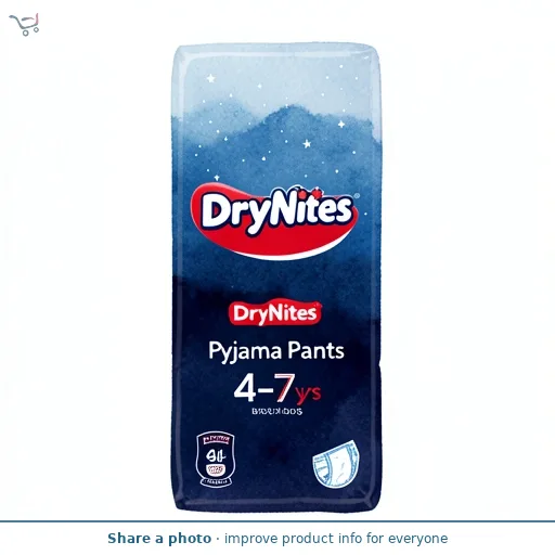 Huggies DryNites Pyjama Pants Boy 4-7 yrs