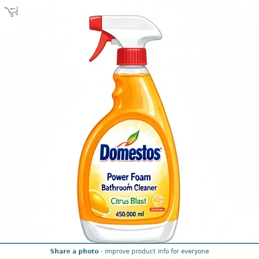 Domestos Power Foam Citrus Blast Toilet & Bathroom Cleaner Spray 450 ml