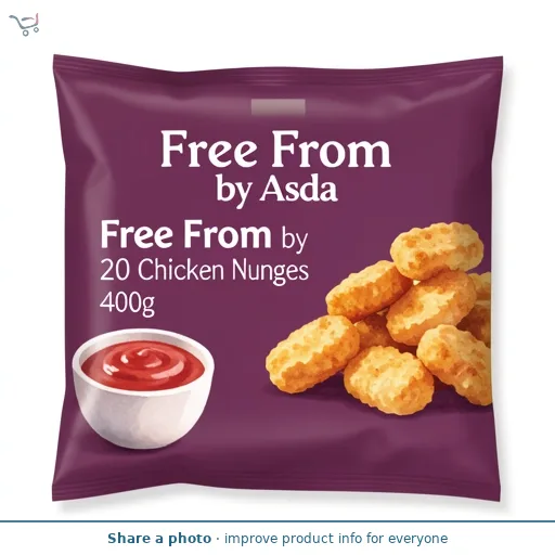 Free From by Asda Free From by  20 Chicken Nuggets 400g